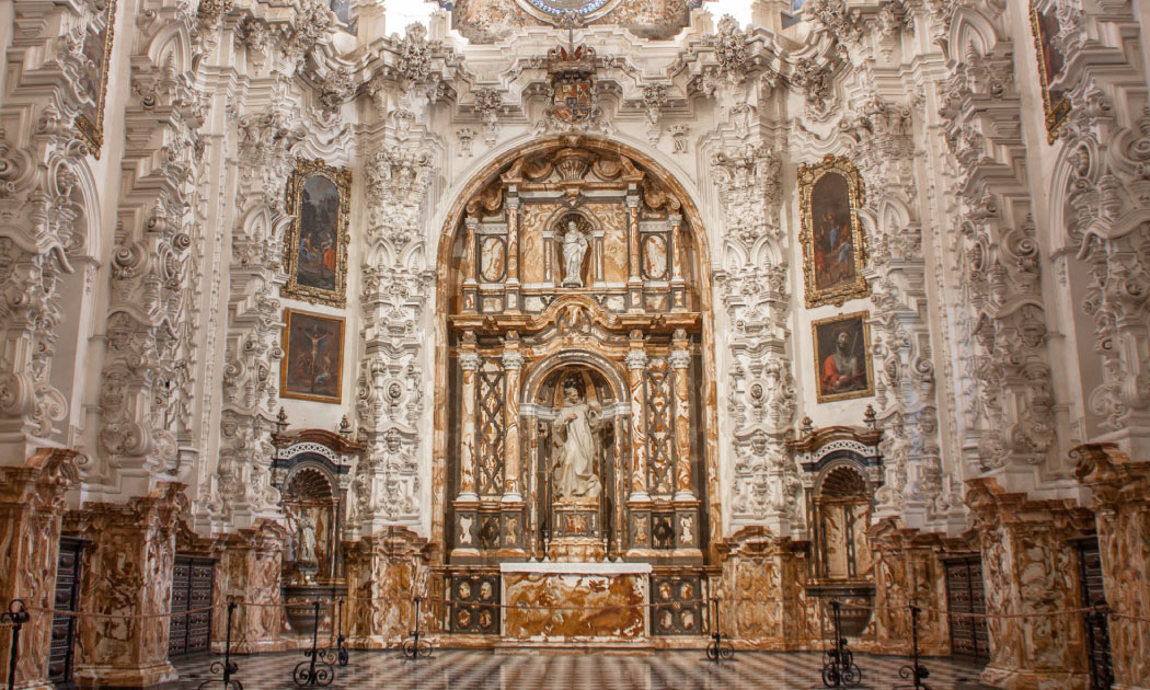 All about the sacristy of the Charterhouse of the Charterhouse of Granada