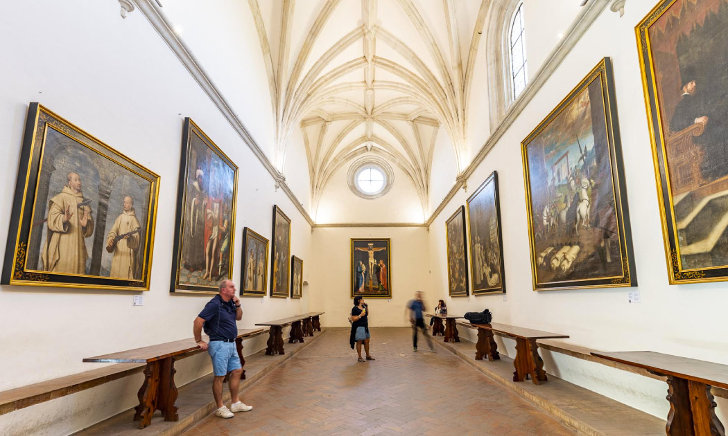 The Refectory and the Sala de Profundis - Carthusian Monastery
