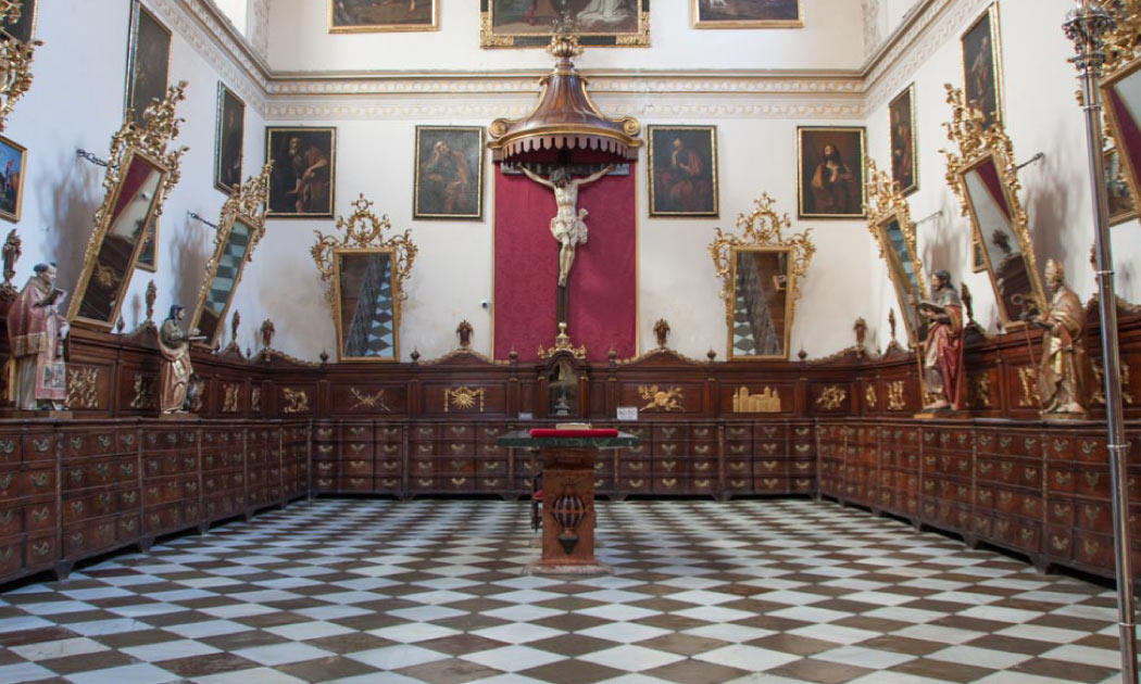 The sacristy of the Cathedral of Granada