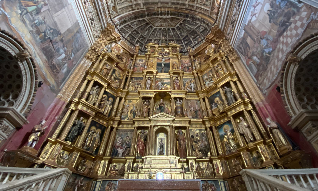The Main Chapel of the Monastery of San Jerónimo in Granada
