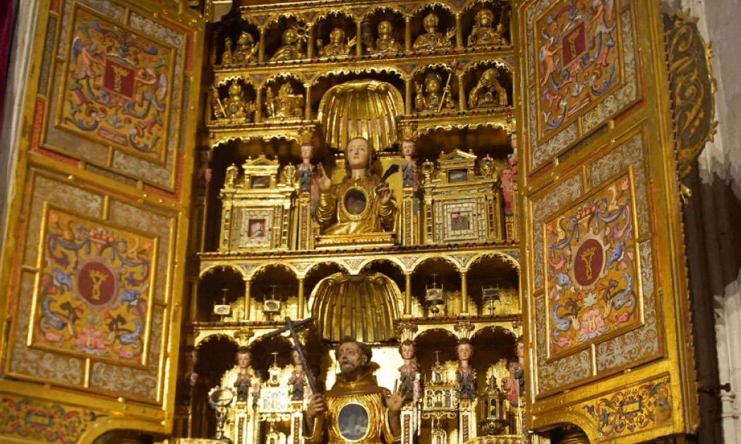 The reliquaries of the Royal Chapel in Granada