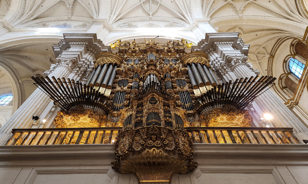 The organs of Granada Cathedral