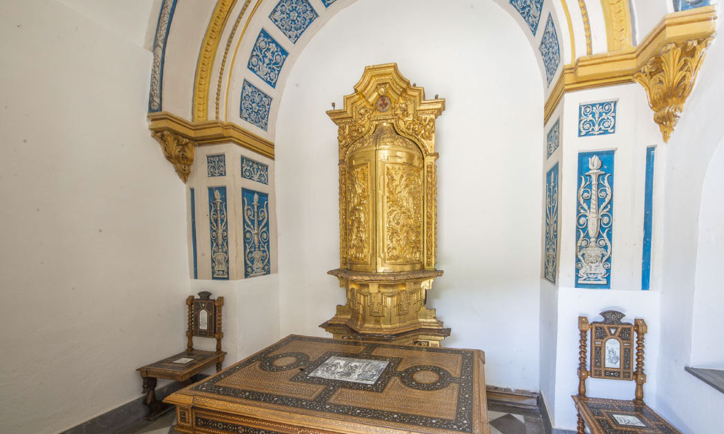 Chapels of the cloister of the Charterhouse of Granada