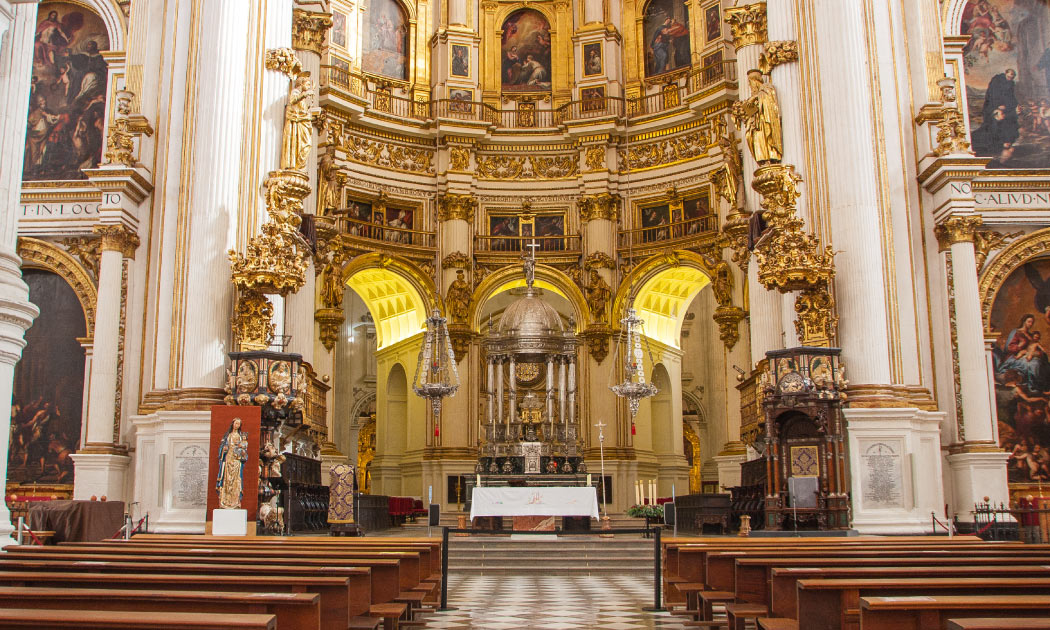 The Main Altar of Granada Cathedral