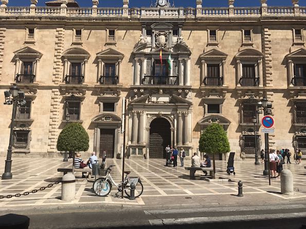 Meeting place of the San Juan de Dios Route. Renaissance Granada